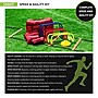 Champion Sports Speed and Agility Kit, Assorted Colors (SAGKIT)~#|#~F592D93F-4541-4E18-BA67A7B5A4804905_sc7