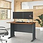 Bush Business Furniture Cubix 48"W Desk, Natural Cherry/Slate (WC57448)~#|#~F5A3E1C1-BF15-4190-80A66EFA99174C68_sc7