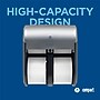 Georgia-Pacific Compact 4-Roll Quad Coreless Toilet Paper Dispenser, Silver (56746A)~#|#~F5A78EFE-158B-42DC-B347BAFA103C9E4F_sc7