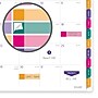 2026-2027 AT-A-GLANCE BADGE Floral 8.5" x 11" Academic Weekly & Monthly Planner, Plastic Cover (1791-905A-27)~#|#~F5A84B5F-5F7D-4E1E-9F359B30C2A449F6_sc7