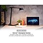 Black & Decker Verve Designer LED Desk Lamp, 17", Black Aluminum (LED2200-QI-BK)~#|#~F5AEB581-57DD-415A-85B7A35612BF5603_sc7