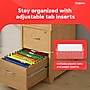 Staples Poly Expanding Hanging File Pockets, Letter Size, Assorted Colors, Durable Poly Construction – 5/Pack~#|#~F5B8FE0E-619B-4F76-B1203D9BCF7C15F3_sc7