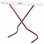 Champion Sports Adjustable Training Hurdle, Red/White (CHSPH)~#|#~F5CE88EA-A62D-4617-9FD925E000E08E77_sc7