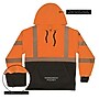 Ergodyne GloWear 8317BK High Visibility Long Sleeve Black Bottom Hooded Sweatshirt, ANSI Type R, Class 3, Orange, Large (22984)~#|#~F5EE4E19-BAA6-4E0D-AF7D9F79C63713F1_sc7