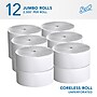 Scott Essential Recycled Coreless Toilet Paper, 1-ply, White, 12 Rolls/Case (07005)~#|#~F5FB3EA1-C517-4EED-B998137F8DDD1EF1_sc7