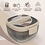bentgo All-in-One Salad Container, 5-Compartment, Inky Abstract Neutral, 61 oz. (BGLSLPT-IANU)~#|#~F61D4A68-6FDA-4E92-BCAB51A0936B3BF7_sc7