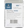 Business Source 1/2" Head Push Pins (BSN81002)~#|#~F620D40D-0D96-4219-9C356CD1E994963F_sc7
