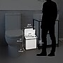 iTouchless Automatic Touchless Sensor Indoor Trash Can, 2.5 Gallon, White (MT02SW)~#|#~F6580755-33A2-4DDE-A206690D855871F2_sc7
