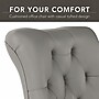 Bush Furniture Key West 60" L-Shaped Desk with Mid-Back Tufted Office Chair, Cape Cod Gray (KWS045CG)~#|#~F666F473-8C34-4F52-A01989E6C4720C77_sc7
