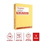 Staples 110 lb. Cardstock Paper, 8.5" x 11", Canary, 250 Sheets/Ream (49704)~#|#~F6702C7F-9ECD-43C6-B36992C8E7CBB24C_sc7