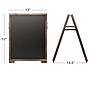 Excello Global Products Chalkboard, Magnetic, 13" x 17", Wood Frame (EGP-HD-0547)~#|#~F68DB526-6261-4343-83EA07FBDA5BD230_sc7
