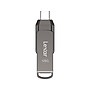 Lexar JumpDrive D400 Dual 128GB USB 3.1 Flash Drive, Titanium (LJDD400-128GBNU)~#|#~F69DF46E-793F-452A-9D193142EE0C0F99_sc7