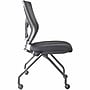 Lorell Conjure Fabric Office Nesting & Folding Chairs, Black, 2/Carton (LLR62020)~#|#~F6A68B33-DB8D-43EF-828545BCDA166829_sc7