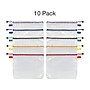 Pendaflex Oxford 13.19" 10-Piece Polyester Travel Pouch, Water Resistant, Assorted Colors (77707)~#|#~F6BEF413-5067-43F7-B921C1DDEC12C12B_sc7