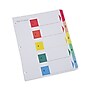 Universal Numeric Paper Divider, 5-Tab, White, 6/Pack (UNV24800)~#|#~F6E7F6AE-1464-4D2C-BD4F3059AF444076_sc7