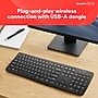 Staples TECH Slim Wireless Keyboard, Full‑Size 104‑Key, Quiet Scissor Keys, USB Receiver, Black~#|#~F6EF8FAE-FC99-430E-8A6F764E502F5A84_sc7