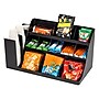 Mind Reader 14 Compartment Plastic Cup and Condiments Countertop Organizer, Black (COMORG2-BLK)~#|#~F70082CE-35F4-4F9C-B59E485D77C6D31B_sc7