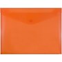 JAM Paper Premium Plastic Document File, Letter, Orange, 3/Pack (218S0ORX3)~#|#~F706D874-F314-472C-AF0BE0C0DB402A33_sc7