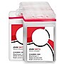 Staples Vertical Sealable ID Badge Holders, 5" x 3", Vinyl, Clear, 50/Pack (51923)~#|#~F7102CB0-D6AA-4521-9865B9A6A3731C23_sc7