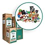 TerraCycle Cardboard  Kitchen Separation Recycling Box, 10.5 Gallon, White and Green (788)~#|#~F713F2D8-C233-435D-9A776E14ABA0F586_sc7