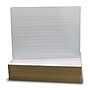 Flipside Ruled Double-Sided Dry-Erase Whiteboard, 9" x 12", 24/Pack (FLP12034)~#|#~F7178164-FCFD-4C04-89869A67A7564C4F_sc7