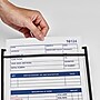Staples Heavy Weight Stitched Job Ticket Holder, 8.5" x 11", Clear, 25/Pack (17700)~#|#~F729256C-8D2A-4B83-8974B2CDD02EDB95_sc7