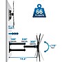 Mount-It! Full-Motion TV Wall Mount for 24" to 55" Flat Screens (MI-2065L)~#|#~F736A4A2-1FF3-4AC6-97E54E5B3FD6306A_sc7