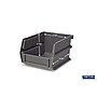 Triton Products LocBin Small Stackable Plastic Storage Bin, 3" x 4.125"x 5.375", 1.15 Qt., Gray, 24/Pack (3-210GRWS)~#|#~F73BA8AC-DC22-4C7F-8B2689FB8EF2A45B_sc7