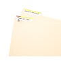 Avery Laser/Inkjet File Folder Labels, 0.67" x 3.44", Yellow, 252/Pack (5209)~#|#~F75AFA91-D729-4367-8739762CE27A892D_sc7