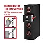 Staples Heavy Duty 4 Drawer Vertical File Cabinet, Letter/Legal Size, Black~#|#~F767019D-5A87-4EA2-940E78CAEFB9A714_sc7