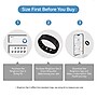 RingConn Gen 2 Ultra-Thin Smart Ring - Size Before You Buy - Size 6, Future Silver (123030601)~#|#~F769F7B4-7285-4772-A0C699CCD6C23E0D_sc7