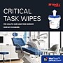WypAll CriticalClean WetTask Fabric Cleaning Wipers, 12.5" x 12", White, 140 Sheets/Roll, 6/Carton (06411)~#|#~F7ADE666-1D3B-450E-B60C43F60F57BA13_sc7