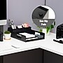Mind Reader Plastic Utensil Napkin & Plate Holder, Silverware Organizer, Serving Tray, Black (PSNAPUT-BLK)~#|#~F7BAF469-50F2-4D5D-833B62A19C9125CF_sc7