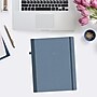 2027 Blue Sky Fabric 8" x 10" Calendar Year Weekly & Monthly Standard Planner, Fabric Cover, Steel Blue (159443)~#|#~F7DF28BE-4266-433F-8D70891B9828DD65_sc7