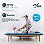 Viva Comfort Therapy Wall Mounted Folding Treatment Table, 500 lbs. Capacity, Blue (ADI996-06-BLU-MK)~#|#~F7FC139E-9674-437D-8C599CD701F70D7C_sc7