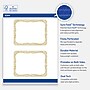 Avery Rectangle Rounded Corners Matte Blank Card, White, 20/Pack (19479371071)~#|#~F833A365-374F-4C80-B88D1C6C88B8686B_sc7