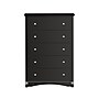 Prepac 44.75" Sonoma 5 Drawer Chest, Black (BDC-3345-K)~#|#~F84900AE-8046-4A9C-87A3352997E18EA0_sc7