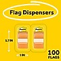Post-it Flags, 1", Orange, 100 Flags/Pack (680-0E2)~#|#~F84C536C-731E-4ACB-B4EB024AB2481DCC_sc7