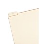 Smead File Folders, A-Z Index, Reinforced 1/5-Cut Tab, Letter Size, Manila, 25/Set (11777)~#|#~F878F999-07E9-4592-B4E35CB402CFEE41_sc7