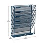 Mind Reader 5-Pocket Metal Mesh Mountable Wall File, Letter Size, Turquoise (MAGSTACK-TUR)~#|#~F8861A30-994D-4573-95FD4B45ADF6C5E4_sc7