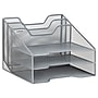 Mind Reader 5-Compartment Metal Mesh File Organizer, Silver (MESHBOX5-SIL)~#|#~F88B8FAB-4DCA-42BE-B94A84622CA02293_sc7