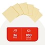 Staples Sticky Notes, 3" x 3", Sunshine Collection, 3600 Sheets – Standard Self‑Stick Notes for Messages, Reminders & Planning~#|#~F88C0681-CF63-4CD9-93B68E918760C684_sc7