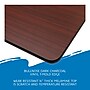 ICEBERG Premium Folding Table, 96" x 30", Mahogany (55234)~#|#~F88D65B1-0413-4793-B305C74756290EE7_sc7
