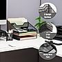 Mind Reader 5-Compartment Metal Desk File Organizer, Black, 2/Pack (2MESHBOX5-BLK)~#|#~F89945B6-F979-401E-A03977604BC8E830_sc7