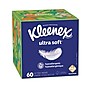 Kleenex Ultra Soft Facial Tissue, 3-Ply, 60 Tissues/Box, 18 Boxes/Carton (54278)~#|#~F89D7A6E-BDAA-440F-8A23C66656B121A8_sc7