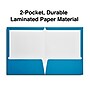 Staples Glossy 2-Pocket Paper Folder, Light Blue, 10/Pack (13373-CC)~#|#~F8A3FD98-A3D0-474A-958C2161998CF306_sc7