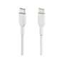 Belkin BoostCharge USB-C to USB-C Charging Cable, 3.3 ft., White, 2/Pack (CAB003bt1MWH2PK)~#|#~F8BC78DF-71EC-4B58-AAF8BB6E8319ED4D_sc7
