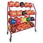 Champion Sports Deluxe Pro Basketball Cart, Red (BRCPRO)~#|#~F8D6E059-CB33-42F4-9067F9B87F25D93A_sc7