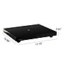 Fluance IB40 Turntable Isolation Base Anti-Vibration Wood Platform with Height Adjustable Feet and Bubble Level, Black~#|#~F8DAD683-88C5-4758-8A1A8D507EC05528_sc7