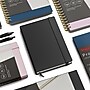 Staples Pro120 Elite™ Hardcover Journal, 5.5" x 8", Narrow Ruled, Black, 195 Pages (ST63365)~#|#~F8E81CA1-1908-47E8-BEF70D5411C3A56F_sc7